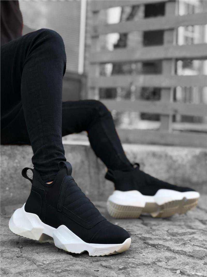 Stivali Sportivi Uomo BA0401 - Nero #362095
