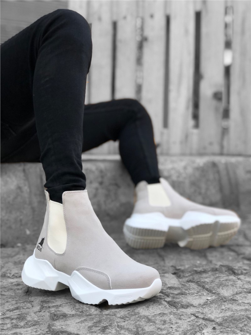 Stivali Atletici Da Donna BA0444 - Grigio Chiaro #363103