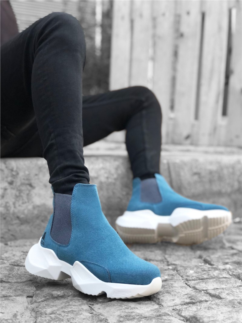 Men's Sports Boots BA0444 - Blue #363104