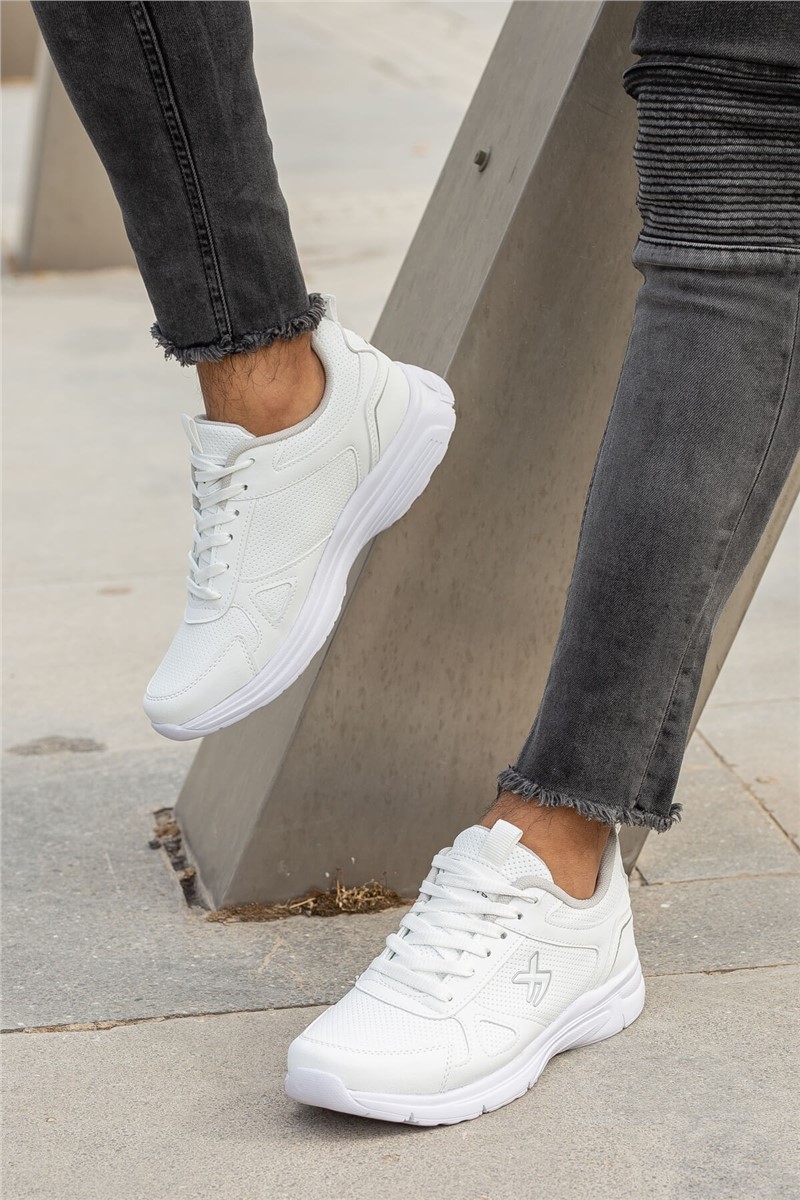 Men's Sports Shoes - White #363021