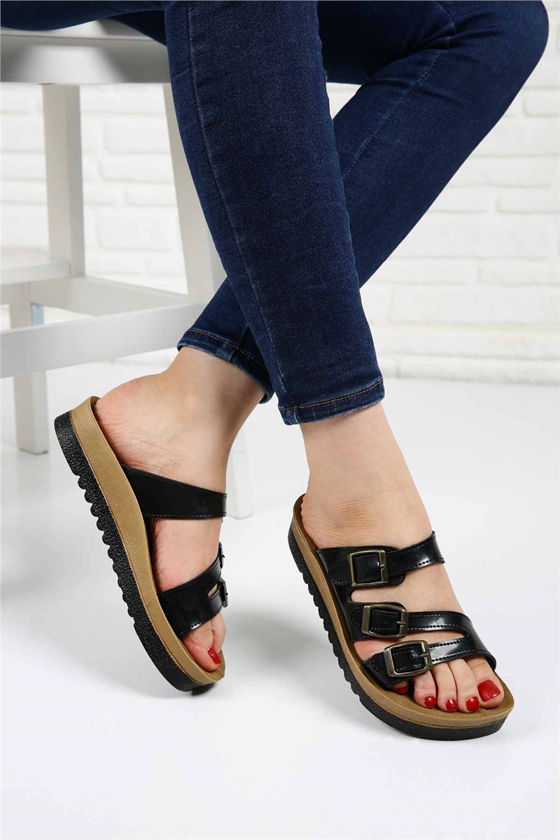 Pantofole da donna 4803 - Nero 297175