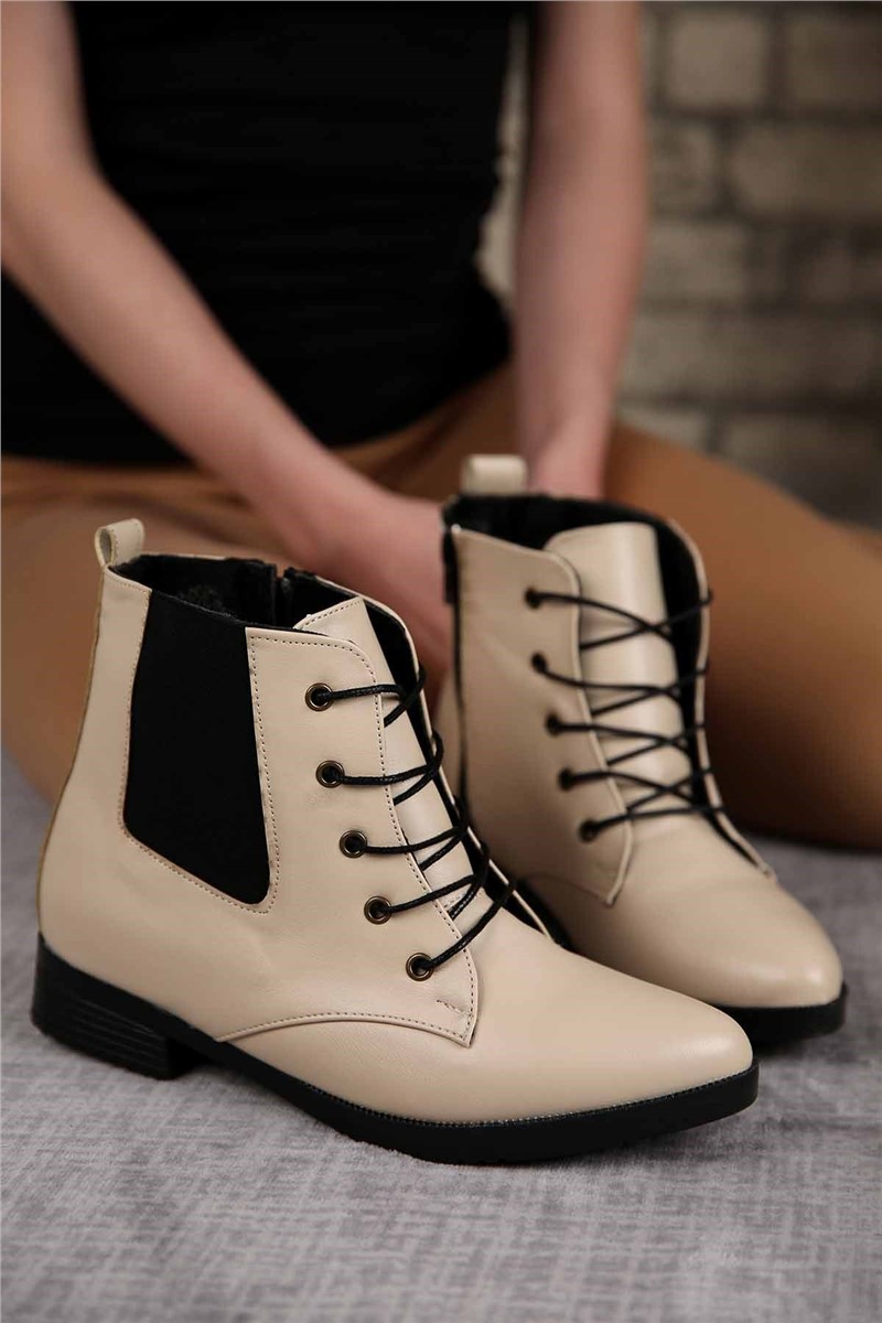 Women's Boots - Beige #298623