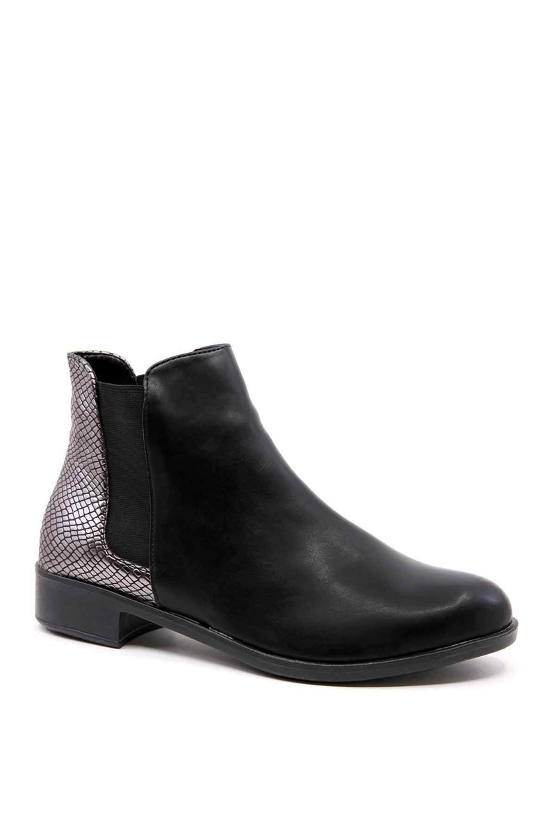 Women's Boots - Black, Silver #299077