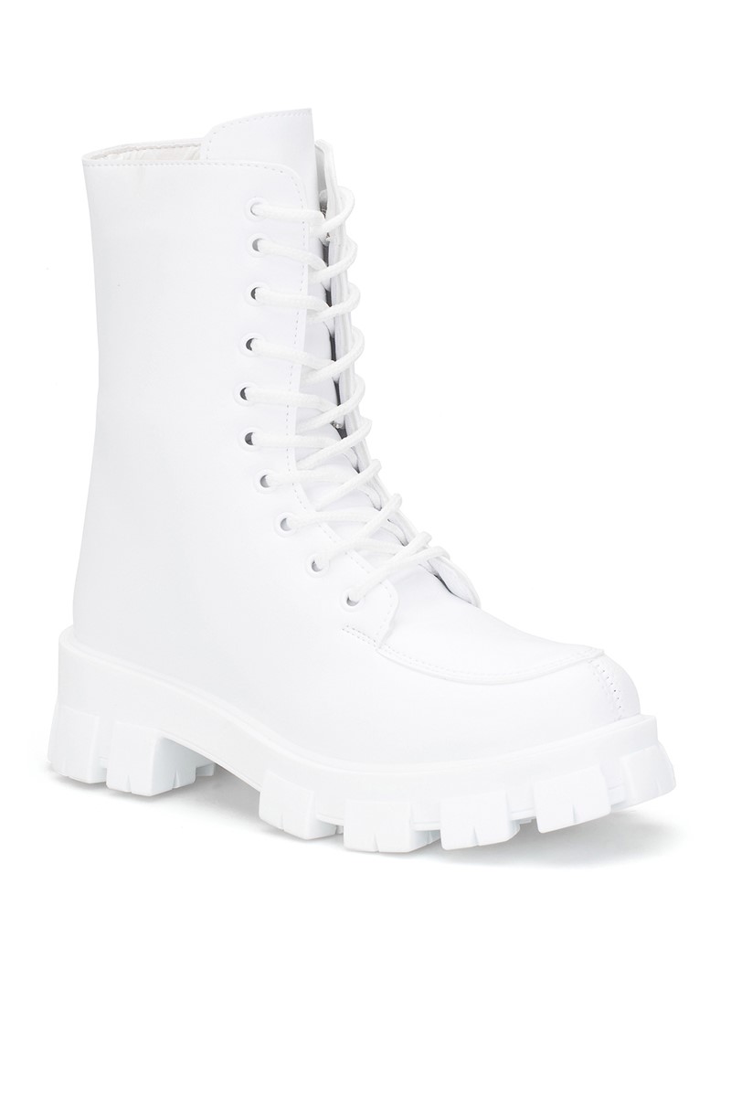 Women's Boots - White #267891