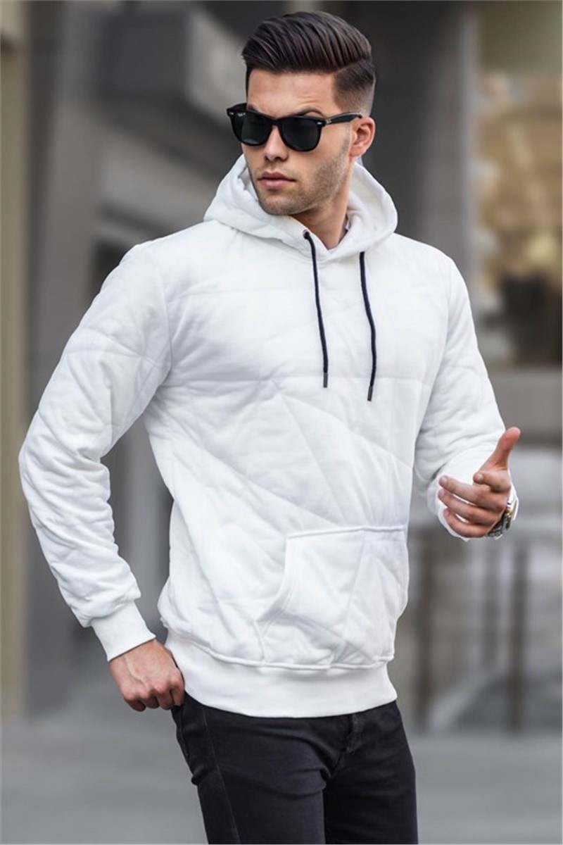 Men's Hoodie 6021 - White #358709