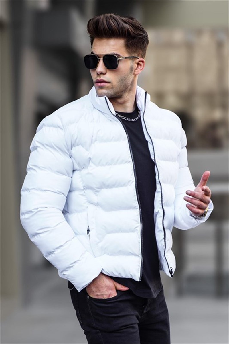 Muška jakna 5707 - bijela #334311