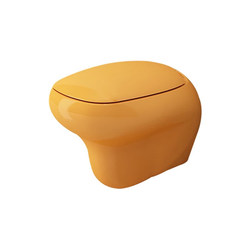 Bocchi Fenice Wall Hung Toilet - Bright Yellow - #335416