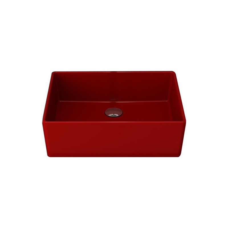 Bocchi Milano Countertop Washbasin 50cm - Red #338134