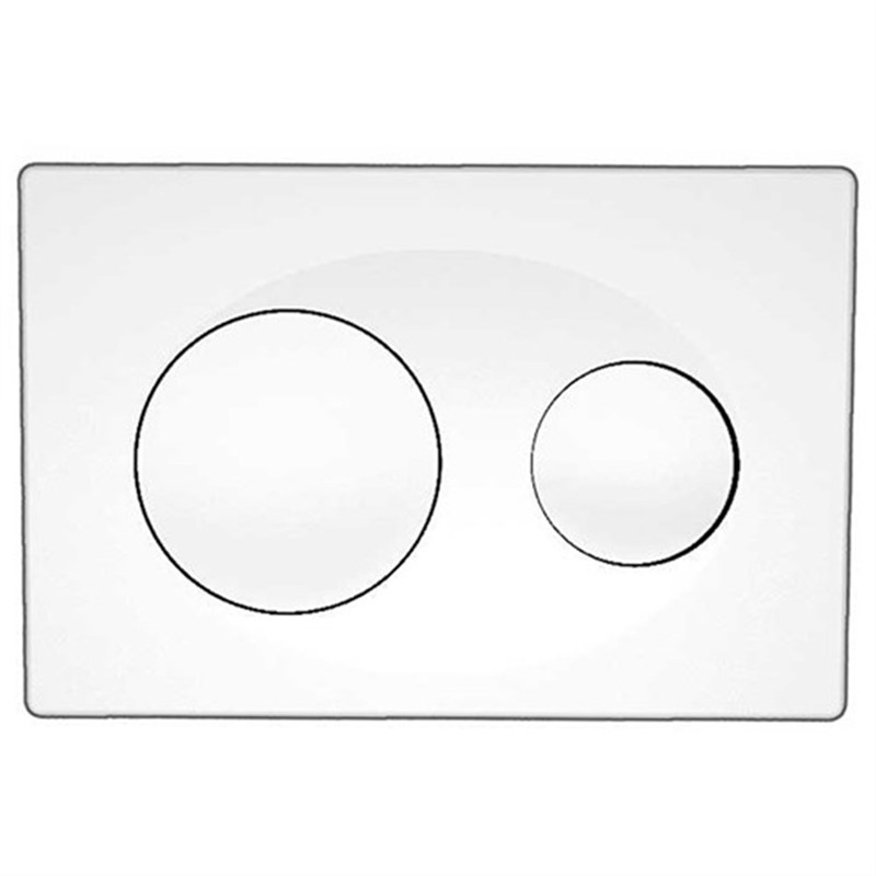 Bocchi Savio Control panel for built-in cistern - White #342309
