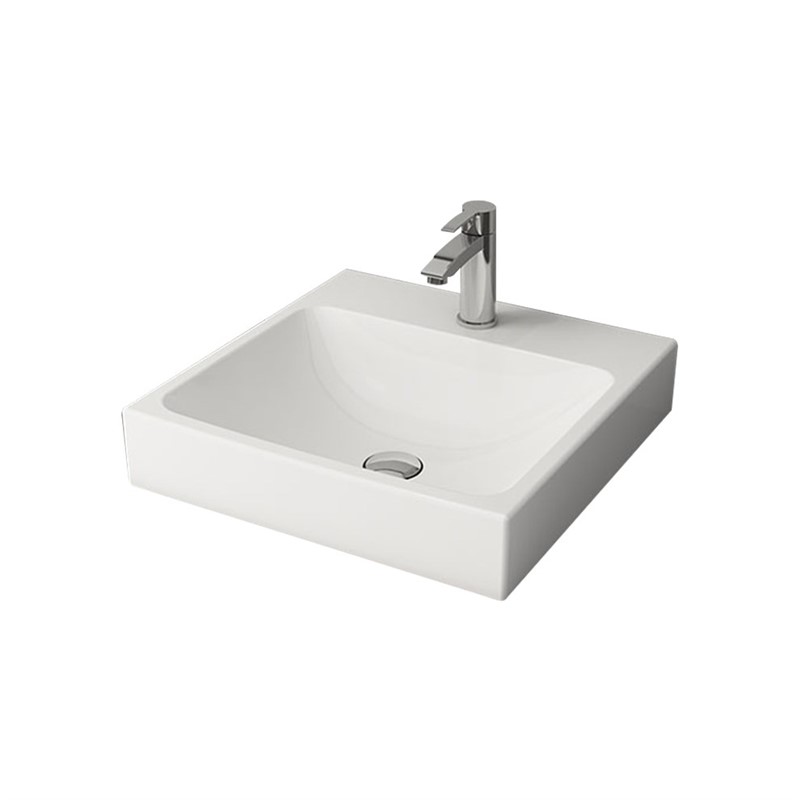 Bocchi Scala Countertop Washbasin 48cm - White #335093
