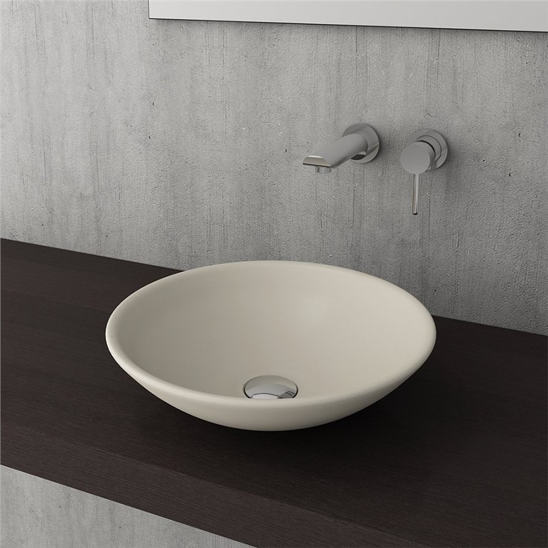 Bocchi Venezia kerek mosdó 40 cm - bézs #335339