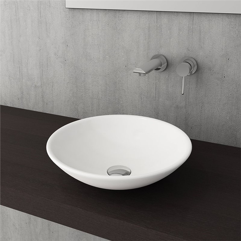 Bocchi Venezia Bowl type washbasin 40 cm - White #335033