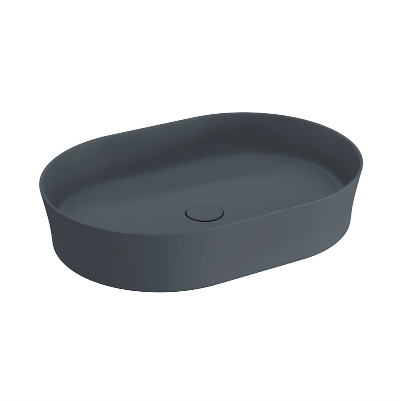 Bocchi Vessel Bowl type washbasin 55x38 cm - Matte Anthracite #342662