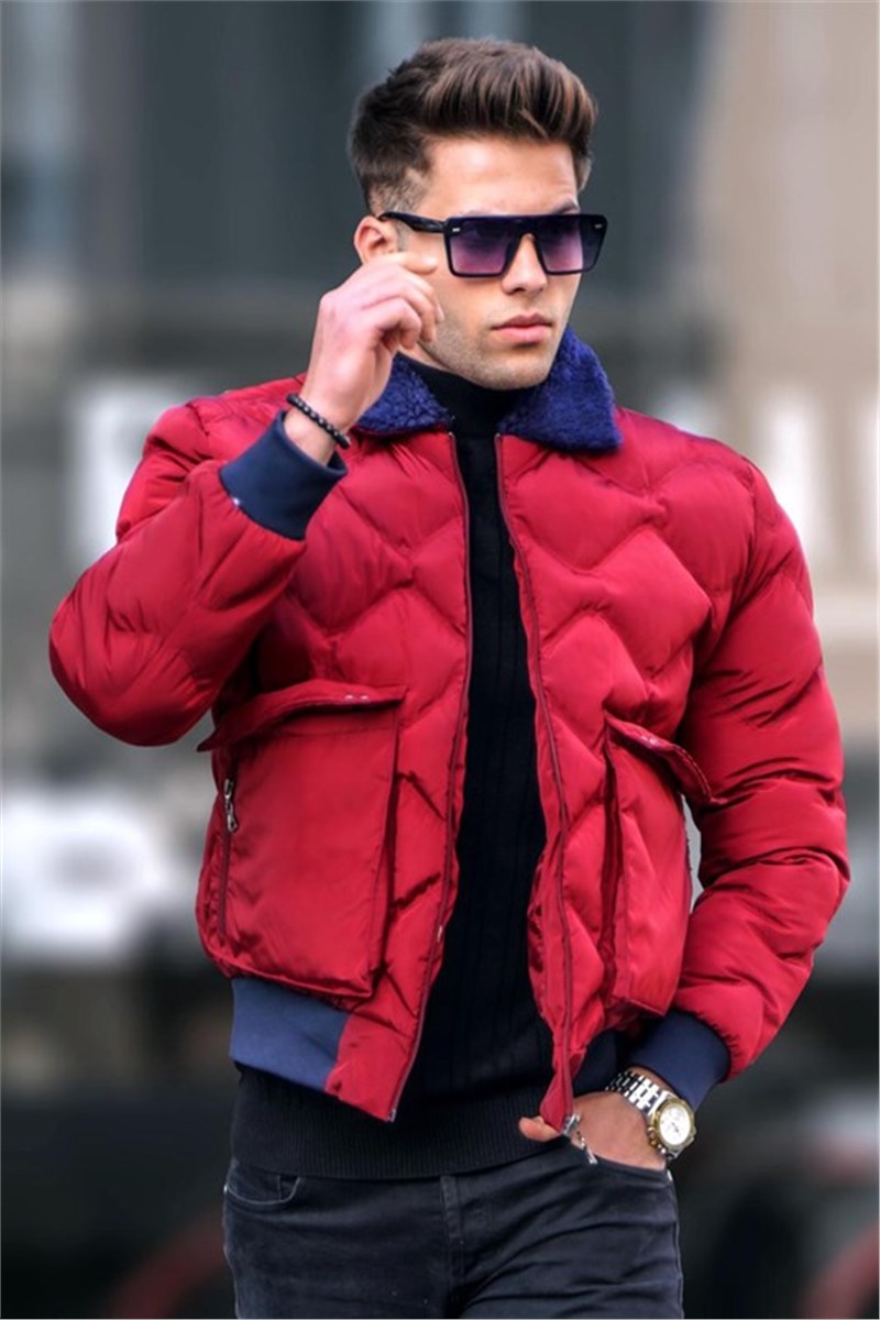 Men's Jacket 5739 - Red #357990