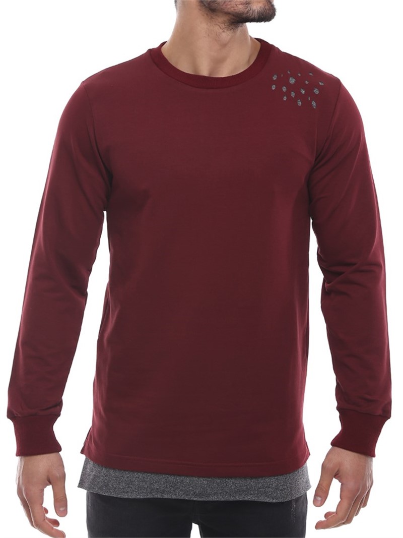 Men's Sweatshirt - Claret Red #285045