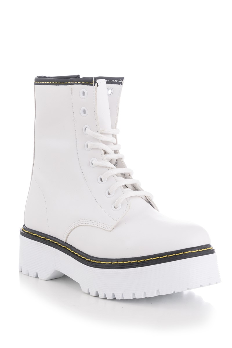 Women's Boots - White #272593