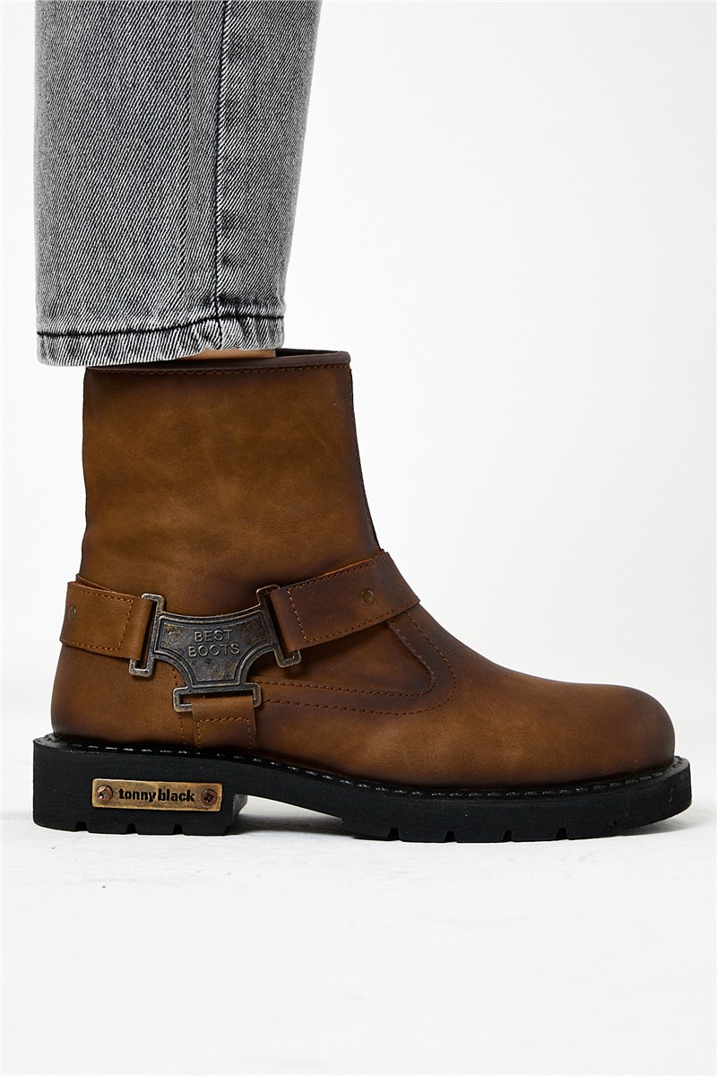 Tonny Black Men's Boots - Light Brown #311006