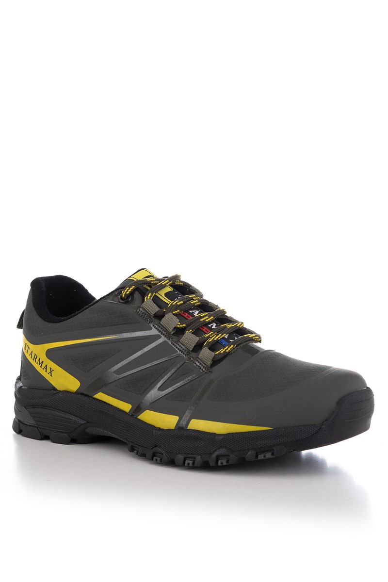 Tonny Black Men's Hiking Shoes - Khaki, Yellow #272870