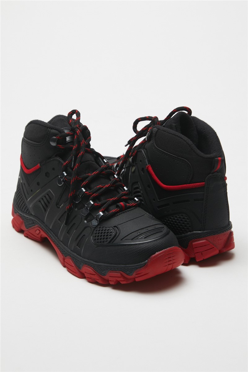 Unisex planinarske cipele - Crne - Crvene 311994