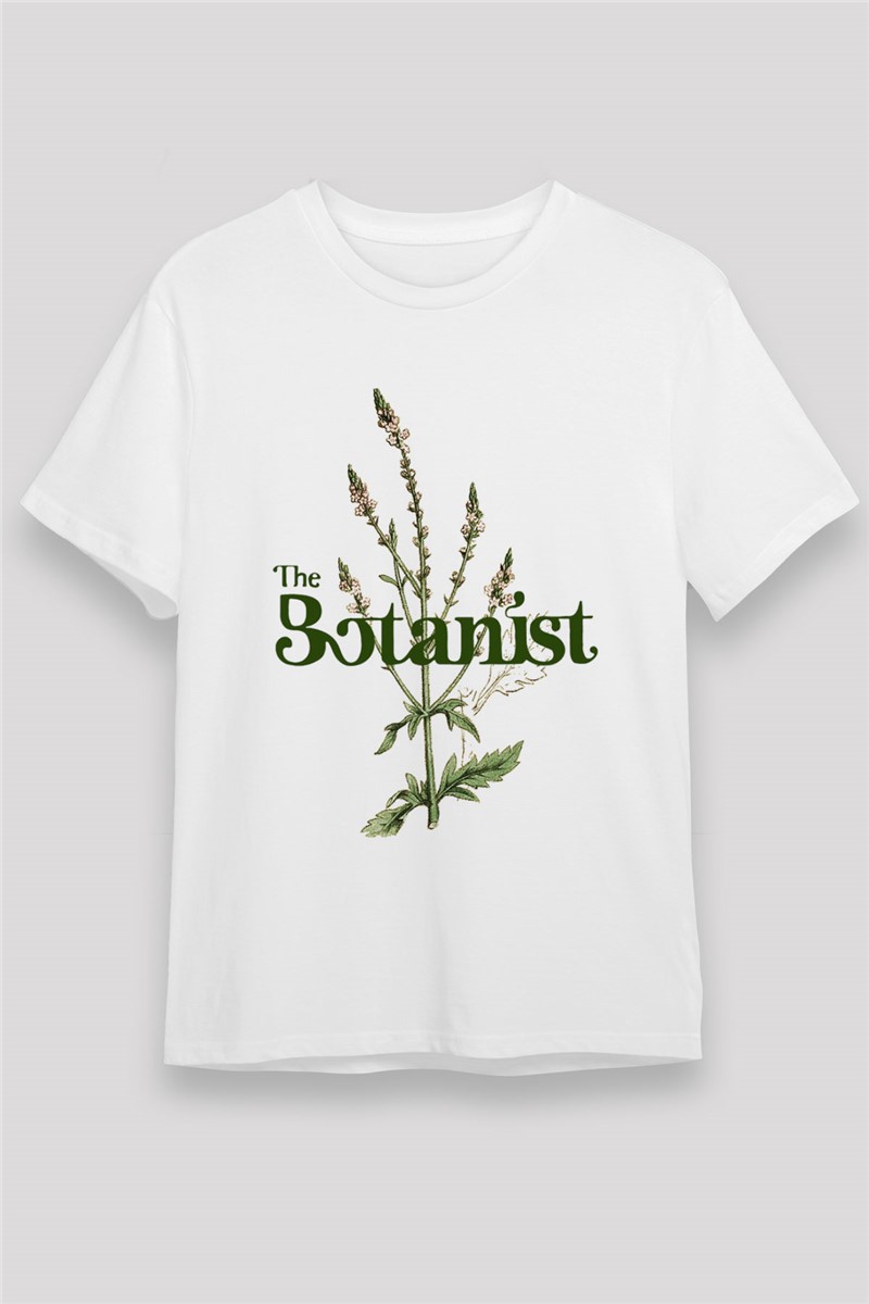 Maglietta bianca unisex Botanikci - Magliette - Camicie #372744