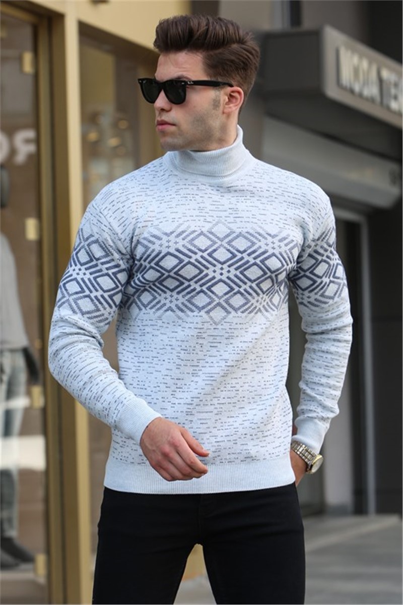 Men's Sweater 5970 - Light Gray #358406