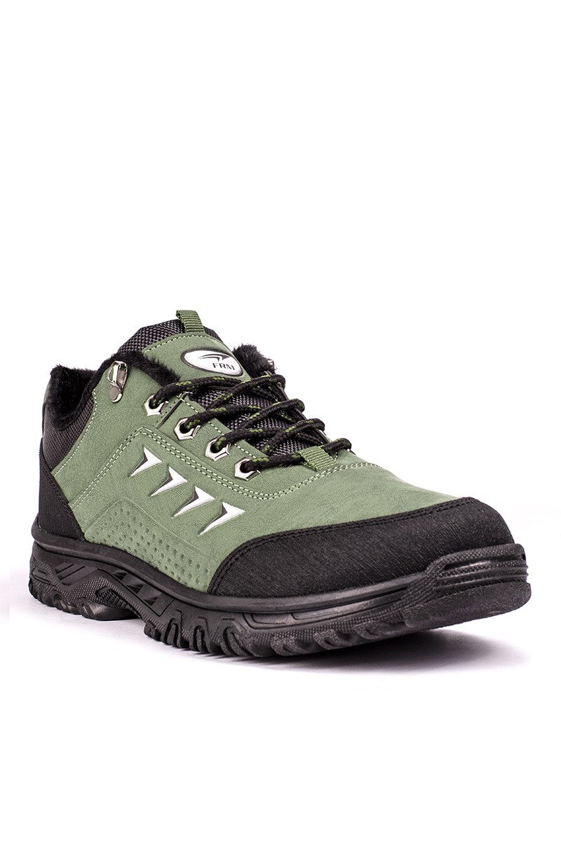Men's hiking boots - Light green 20231107003