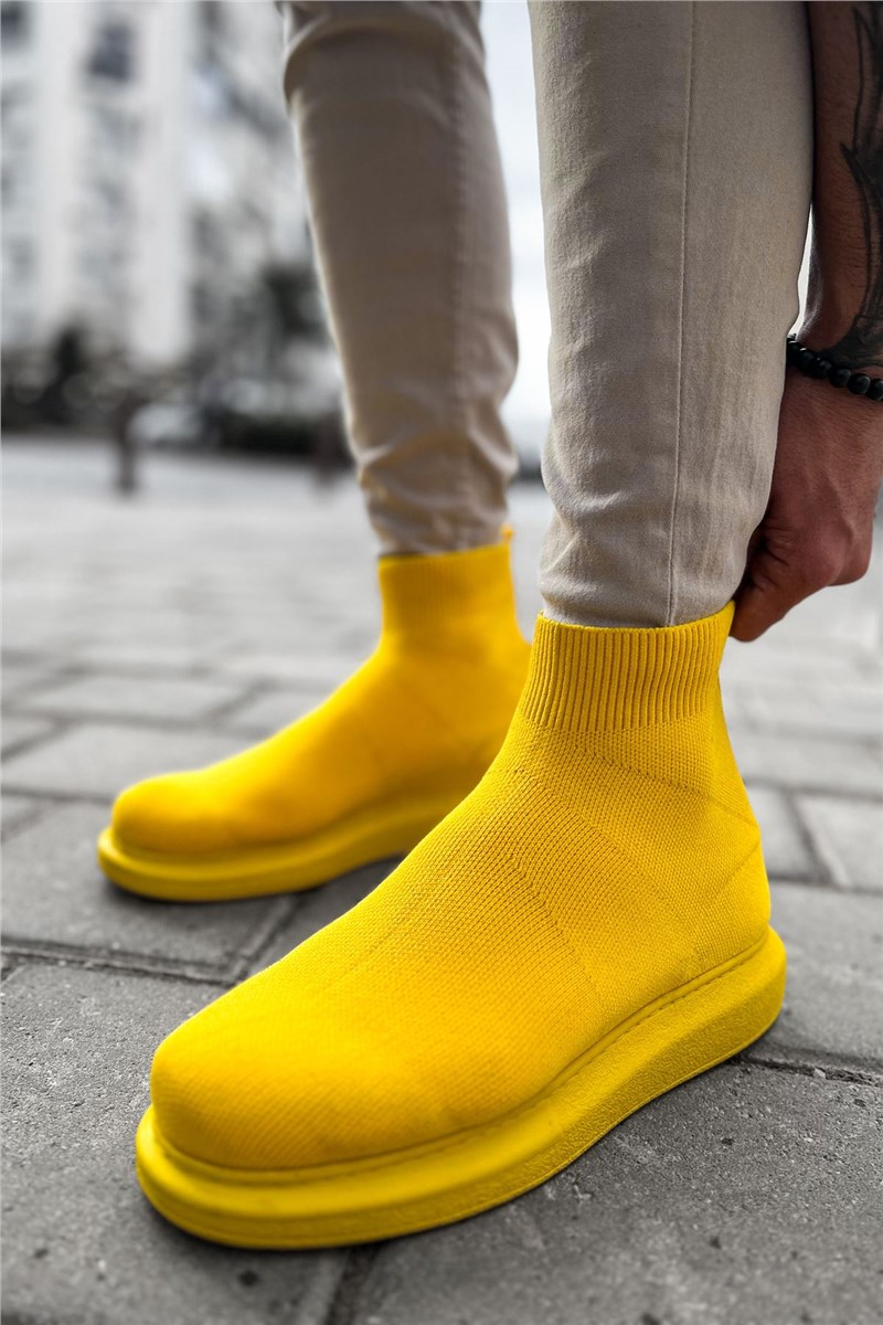 CH207 TRT Textile Men's Shoes - Yellow #412928