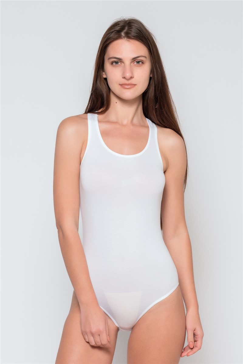 C&City Women's Bodysuit - White #312814