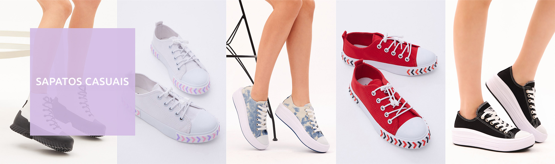 Sapatos casuais