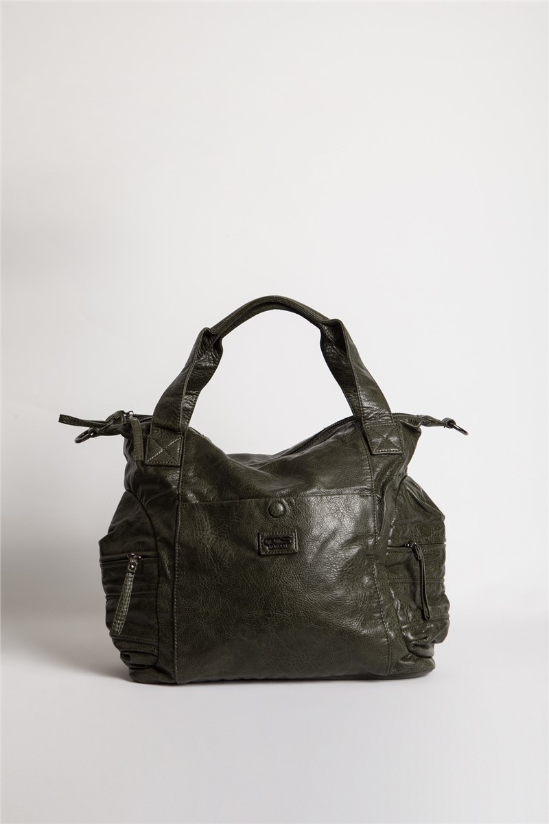 Women's bag ÇÇS-16773 - Dark green #332313