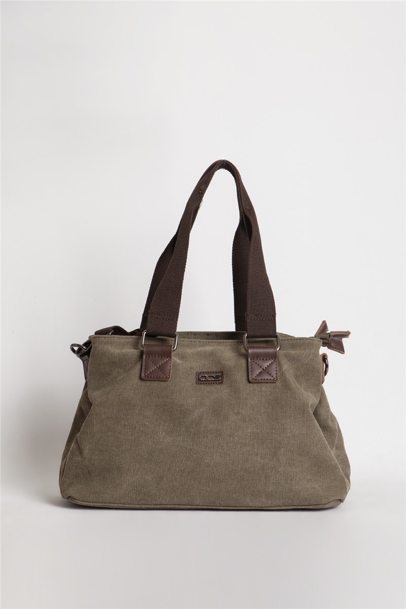 Women's Casual Bag ÇÇS-31320 - Dark Green #331449