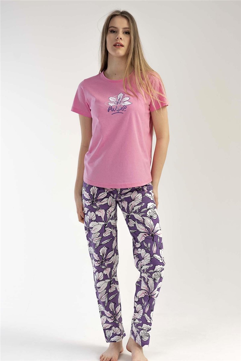 Ženska pidžama 441017 - ružičasta #383081