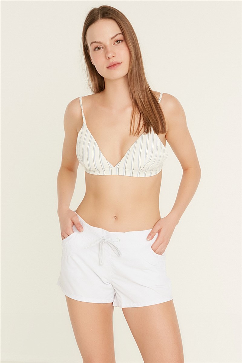 Women's Beach Shorts BN-01 - White #362528