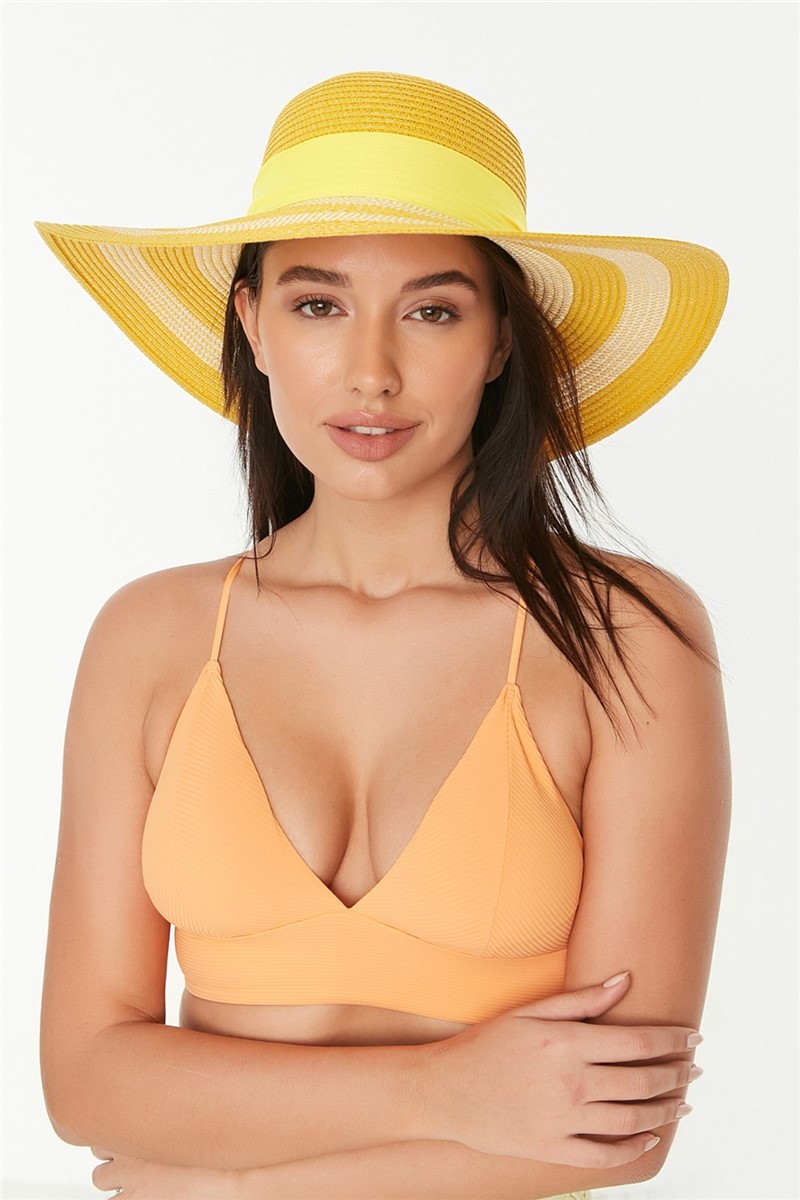 Beach hat P-Y87300-03 - Yellow #329891