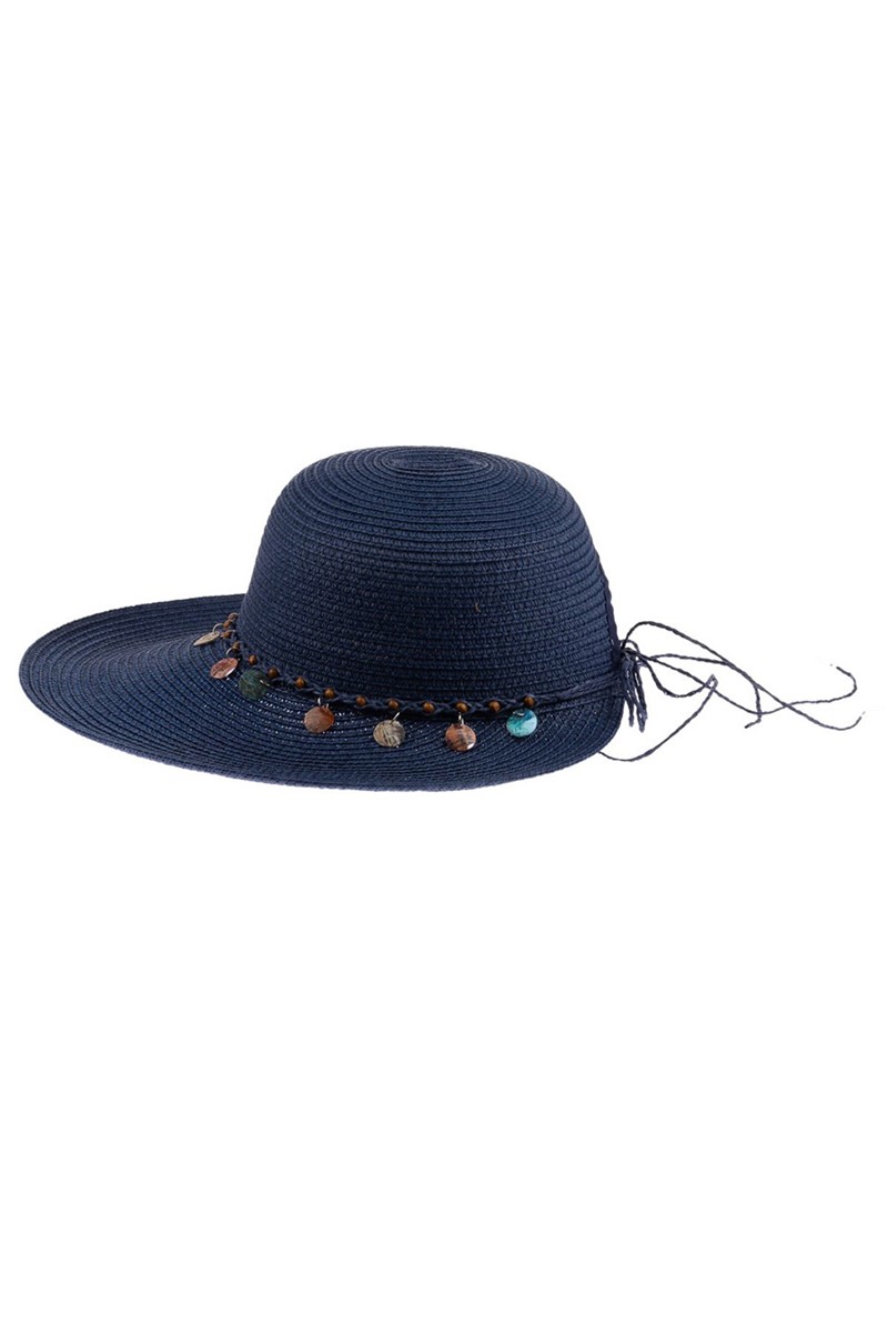 Cappello da spiaggia P-Y8730-55 - Blu Navy #331397
