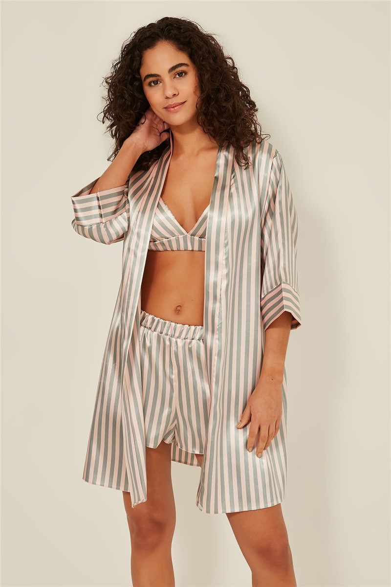 C&City Women's Pyjama - Pink, Grey #315200