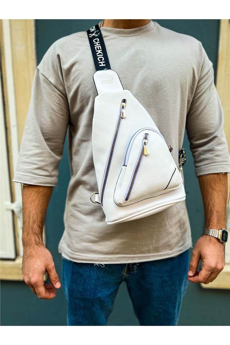 Muška torba za rame CH103 - Bijela #366301