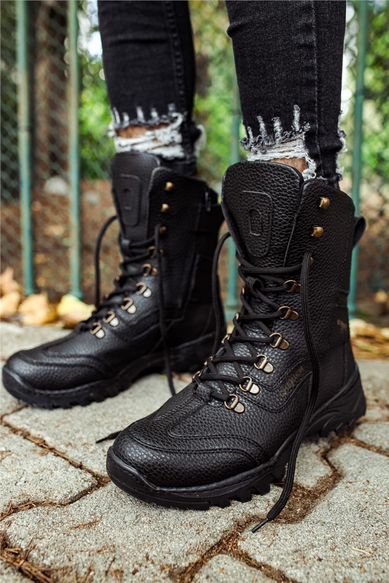 Chekich Men's Boots CH051 - Black #359547