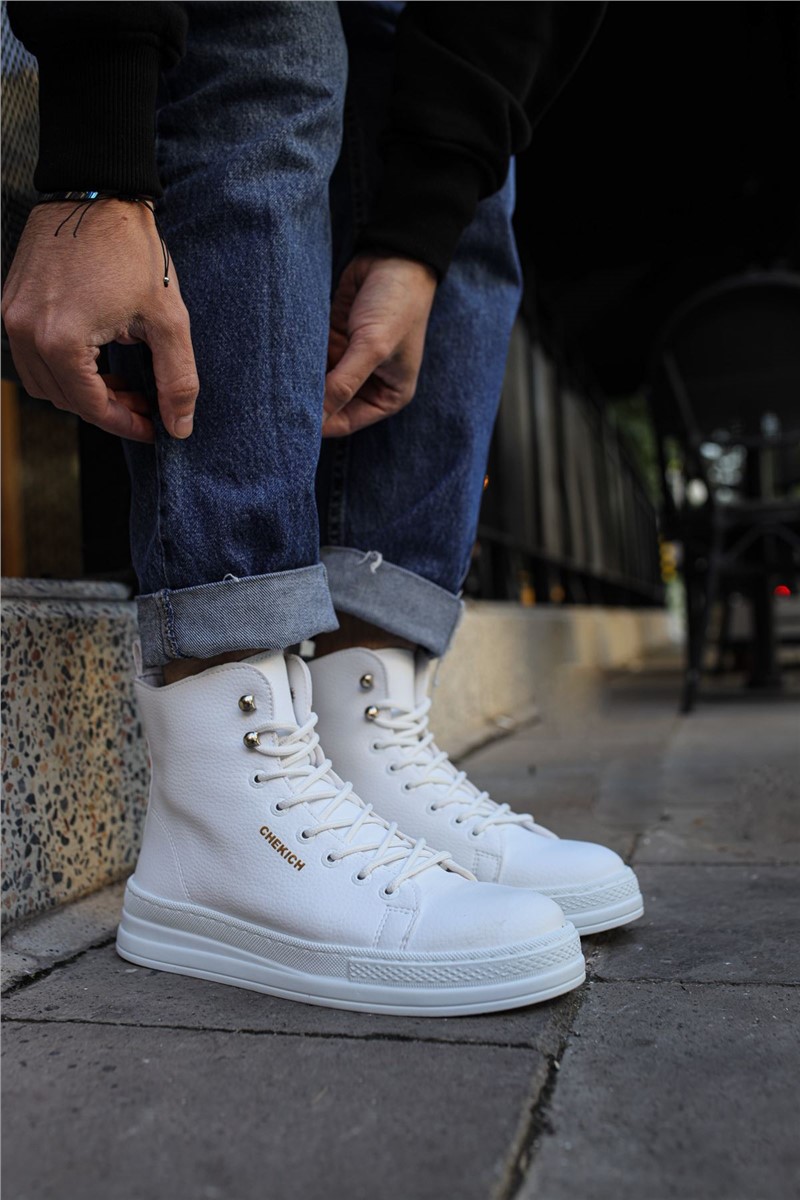 Chekich Men's Boots CH055 - White #359381