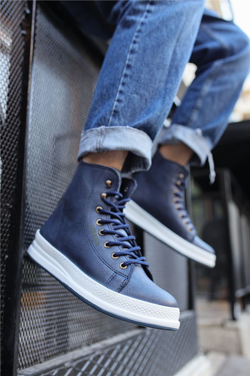 Botas Chekich Masculina CH055 - Azul Escuro #359384
