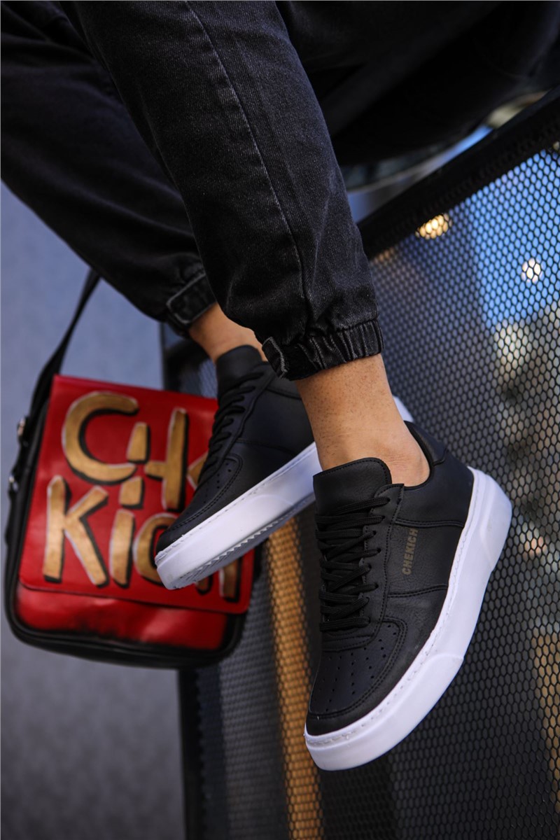 Sapatos Masculinos Chekich CH087 - Preto #359599