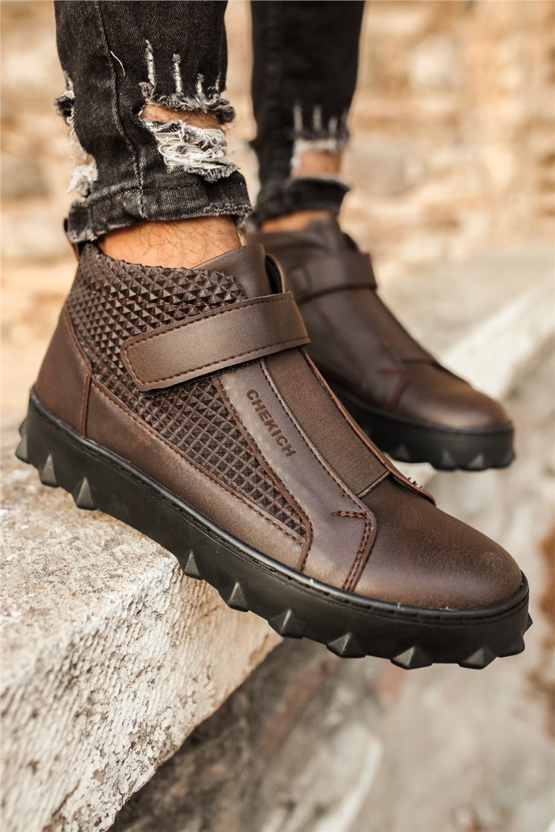 Botas Chekich Masculina CH103 - Marrom #359632