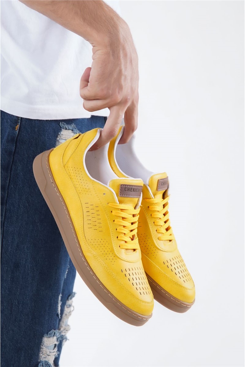 Chekich Men's Shoes CH157 - Yellow #359705