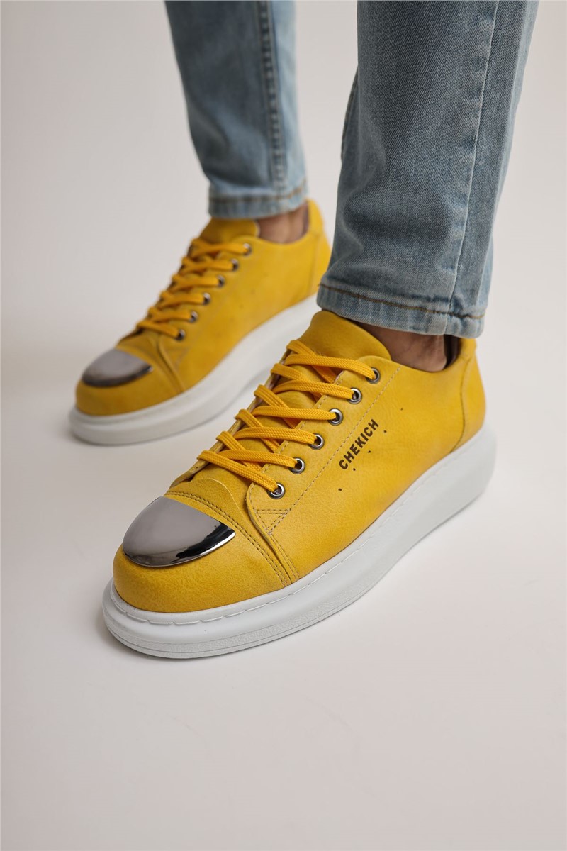 Chekich Unisex cipele na vezanje CH175 - žute #362129