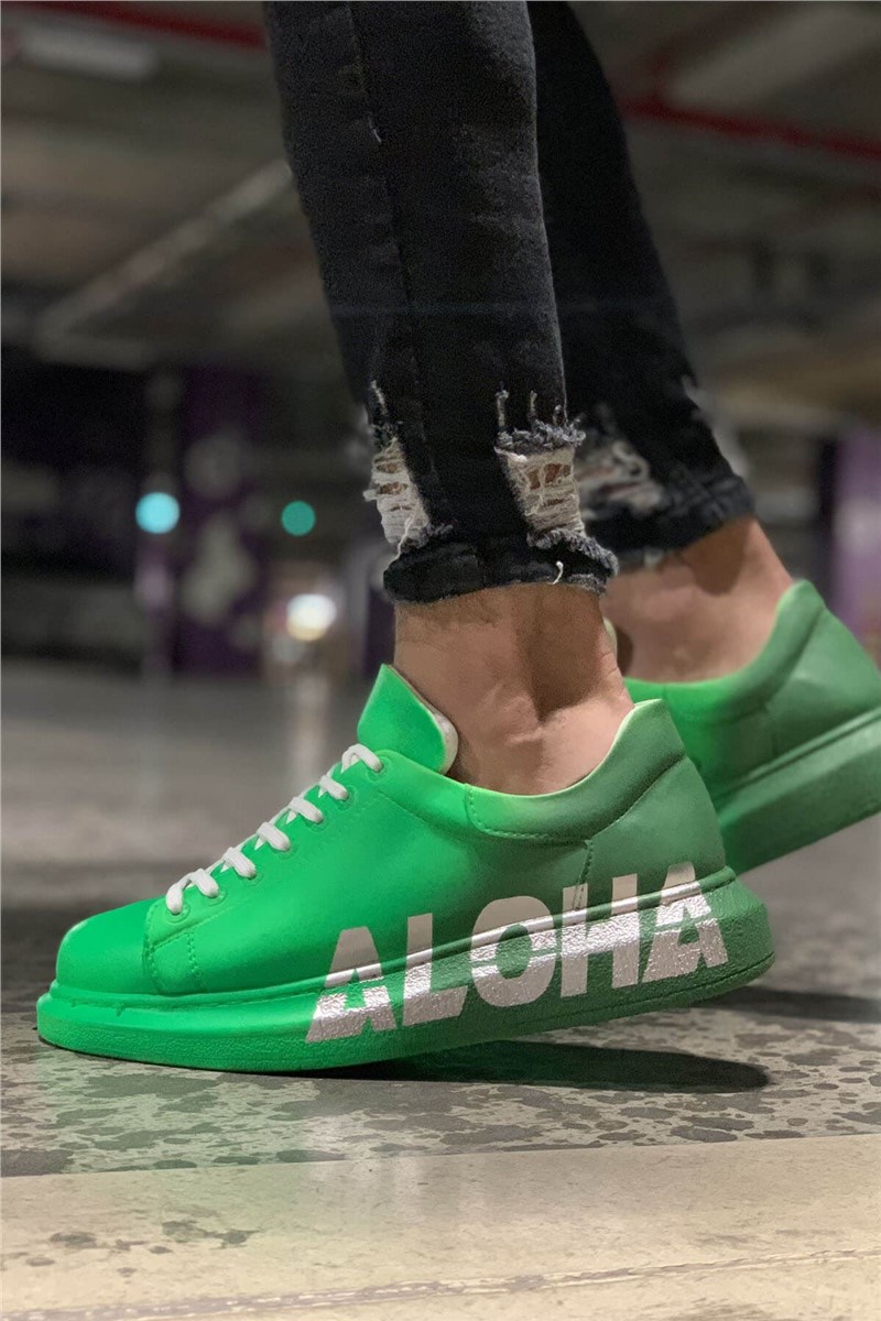 Chekich Scarpe Uomo CH254 - Verde scuro #359784