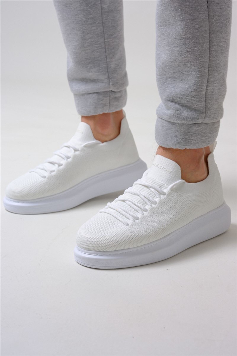 Chekich Unisex Textile Shoes CH307 - White #359902