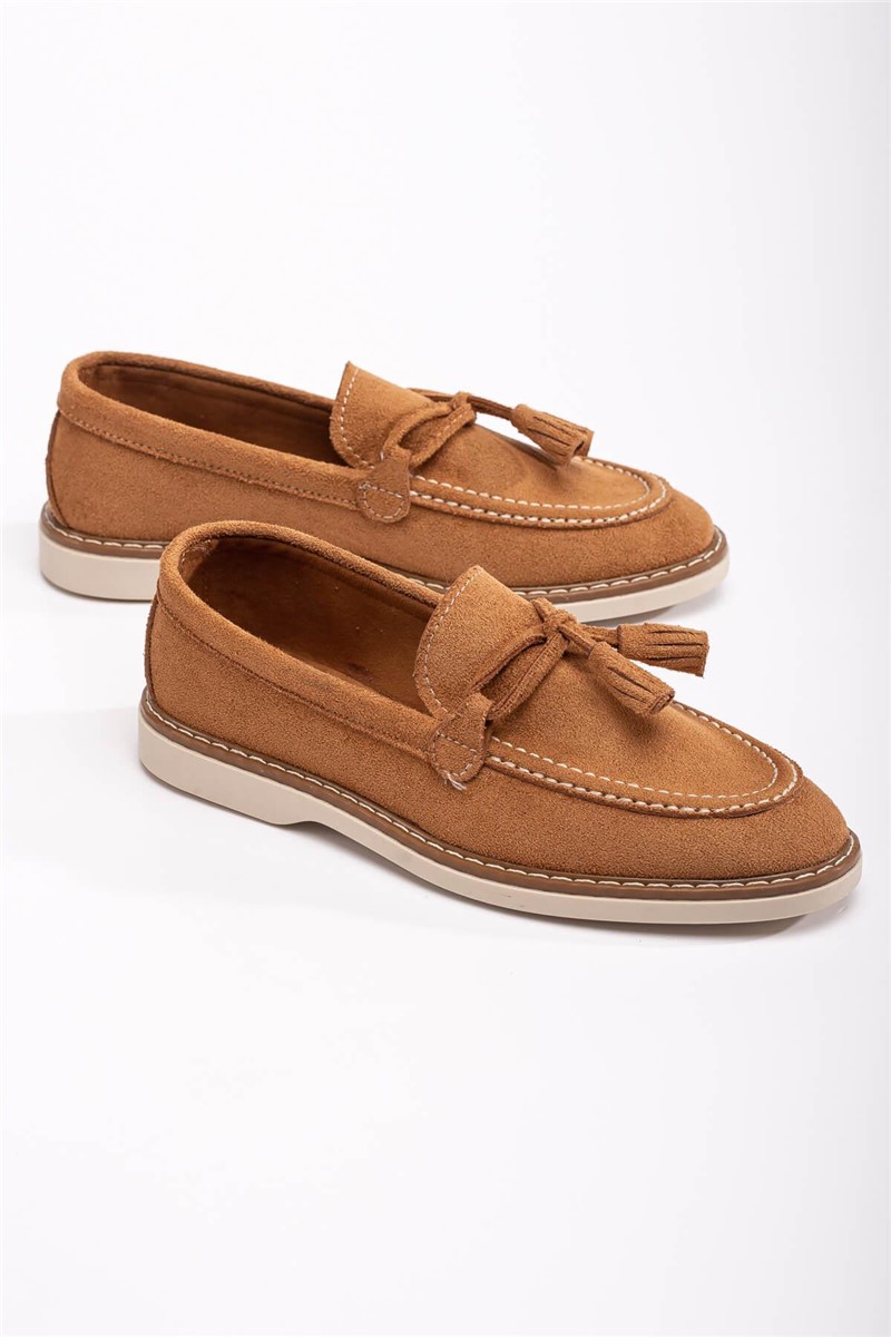 Women's Suede Loafers - Taba #370713