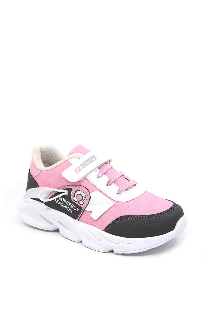 Kinder Sport Schuhe   30-35 - rosa und grau  #316718
