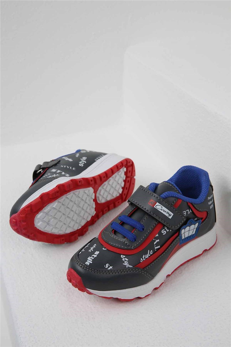 Children's sports shoes - Dark gray #321622