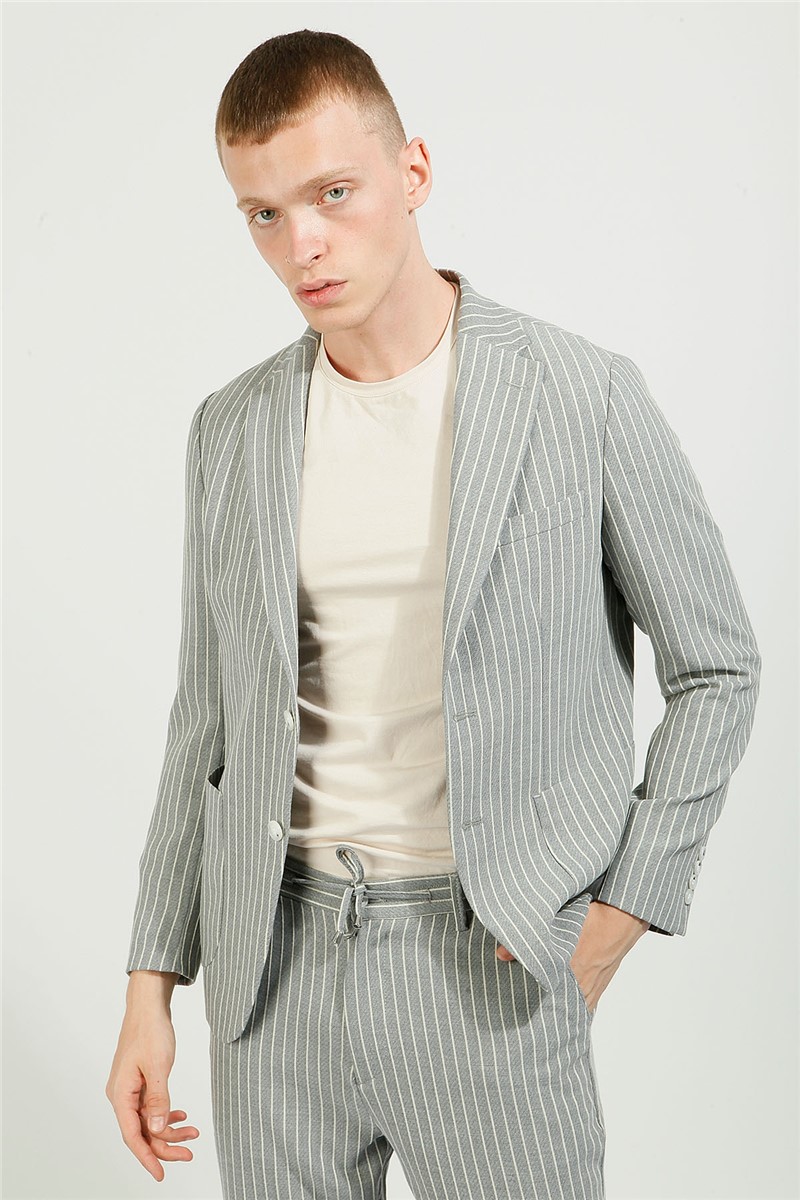 Men's Comfort Fi Jacket - Light Gray #357759